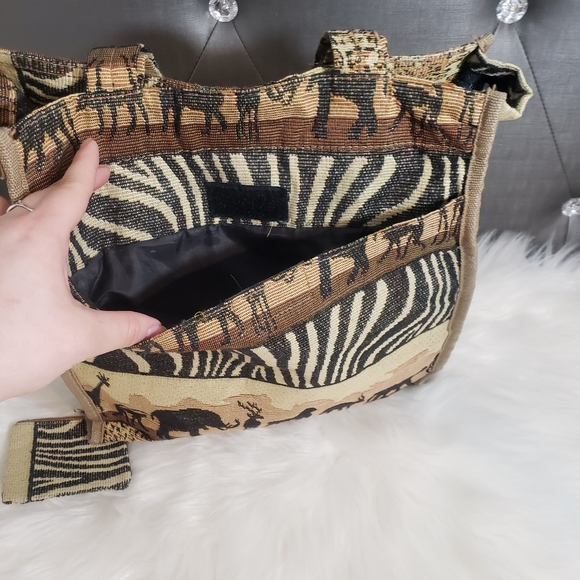 Benjamin jordan Safari print hadbag - Picture 7 of 16